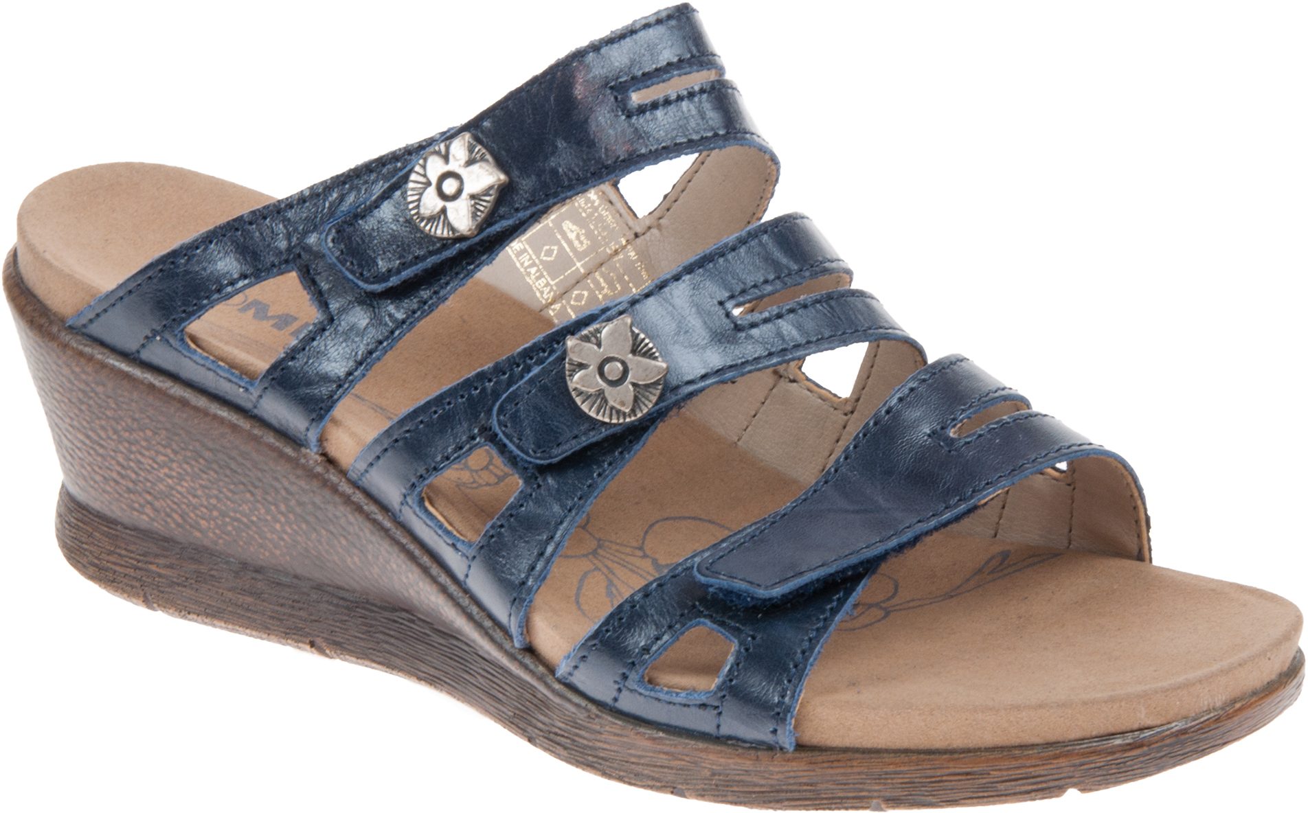 Romika Nevis 04 Blue Jeans 20304 24 540 Mule Sandals Humphries Shoes
