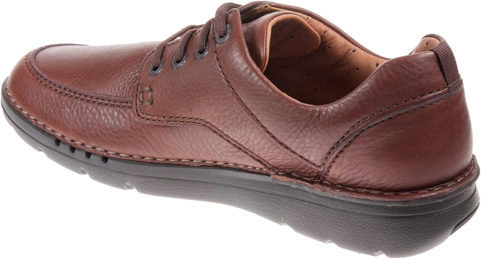 Clarks Unnature Time Brown Leather 26128289 Casual Shoes