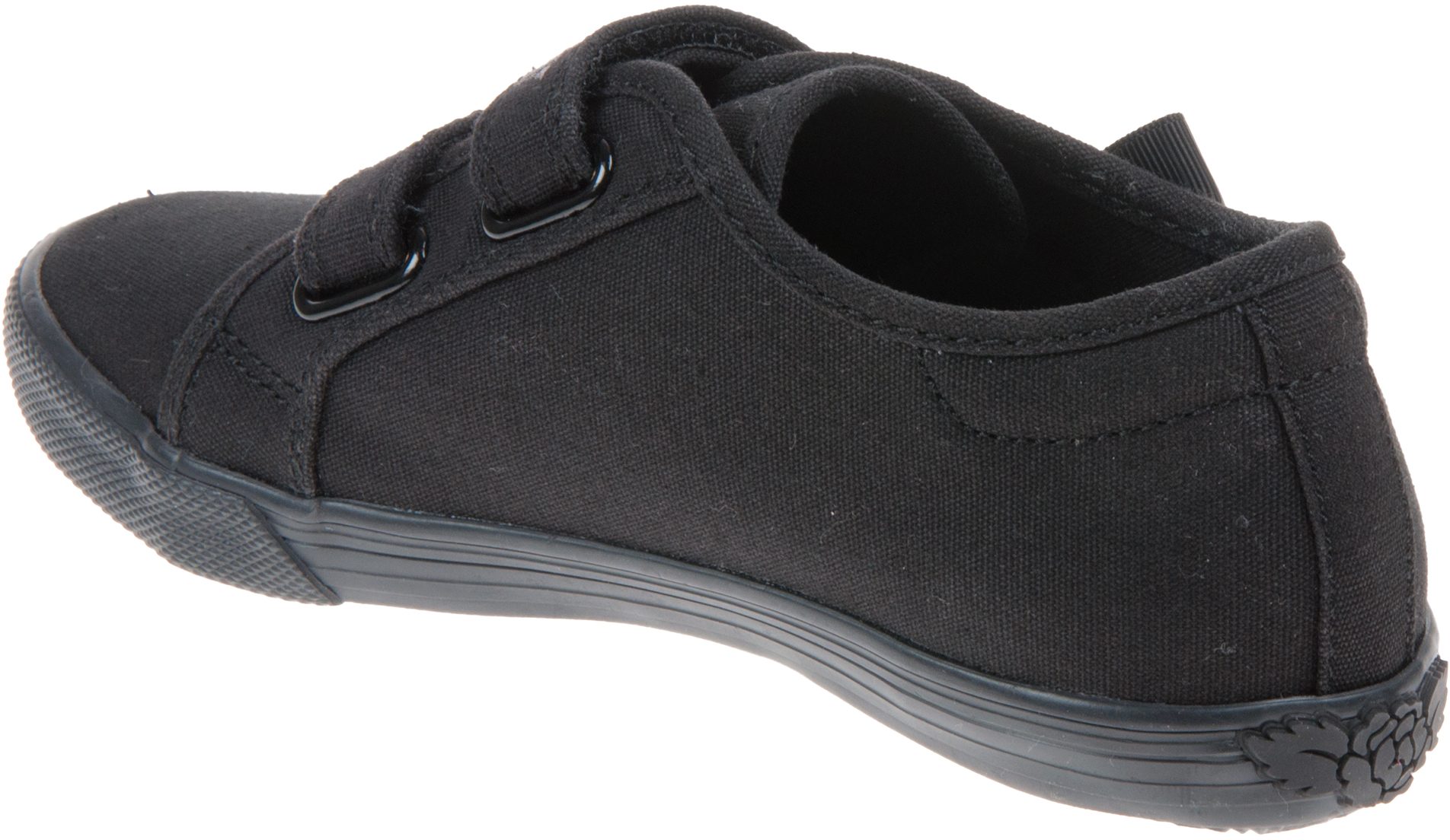 lelli kelly lily canvas plimsolls black