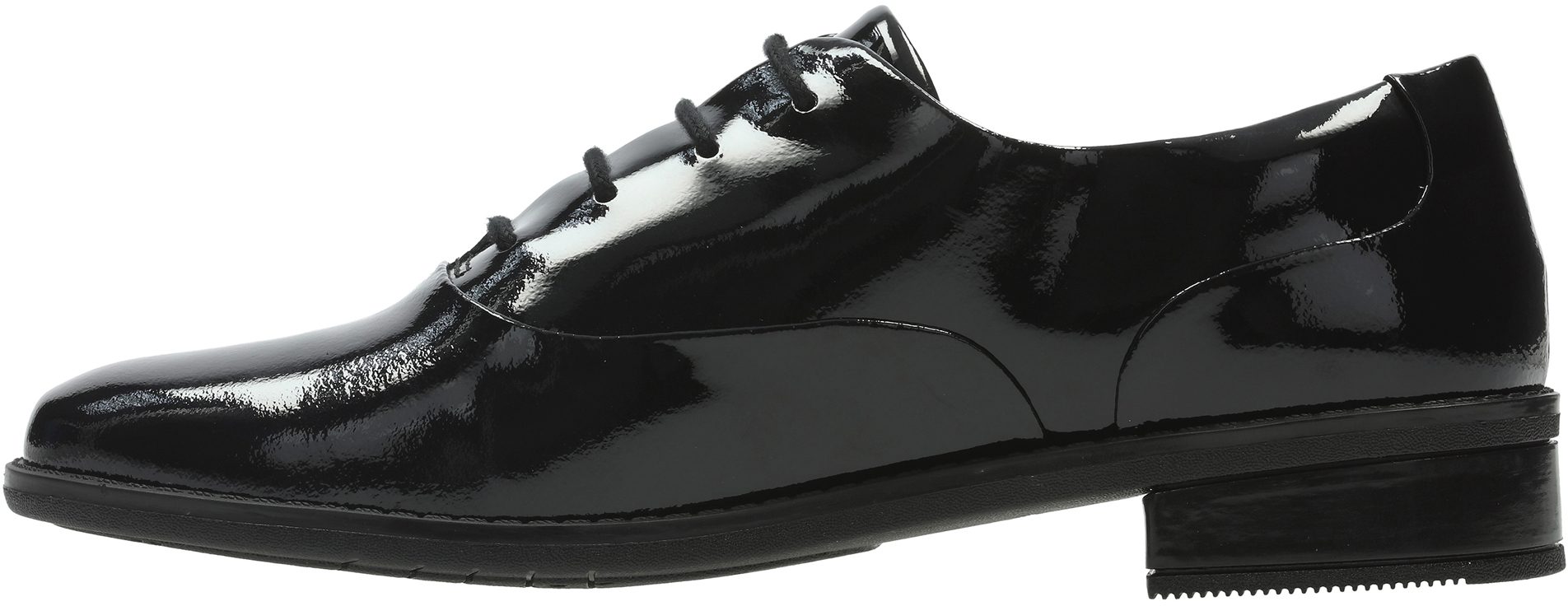 Clarks Drew Star Black Patent Leather 26134920 Girls