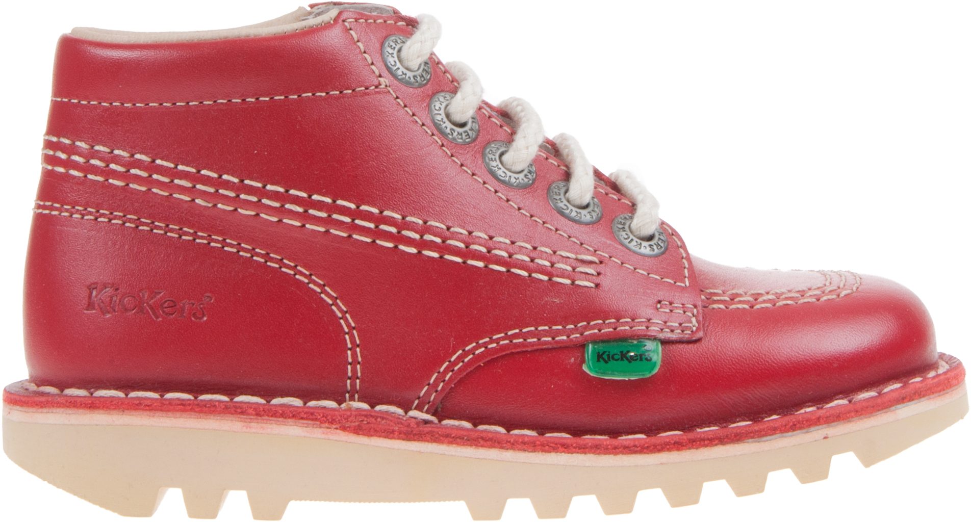 Kickers Kick Hi Kids Red KF0000108 Boys Boots Humphries Shoes