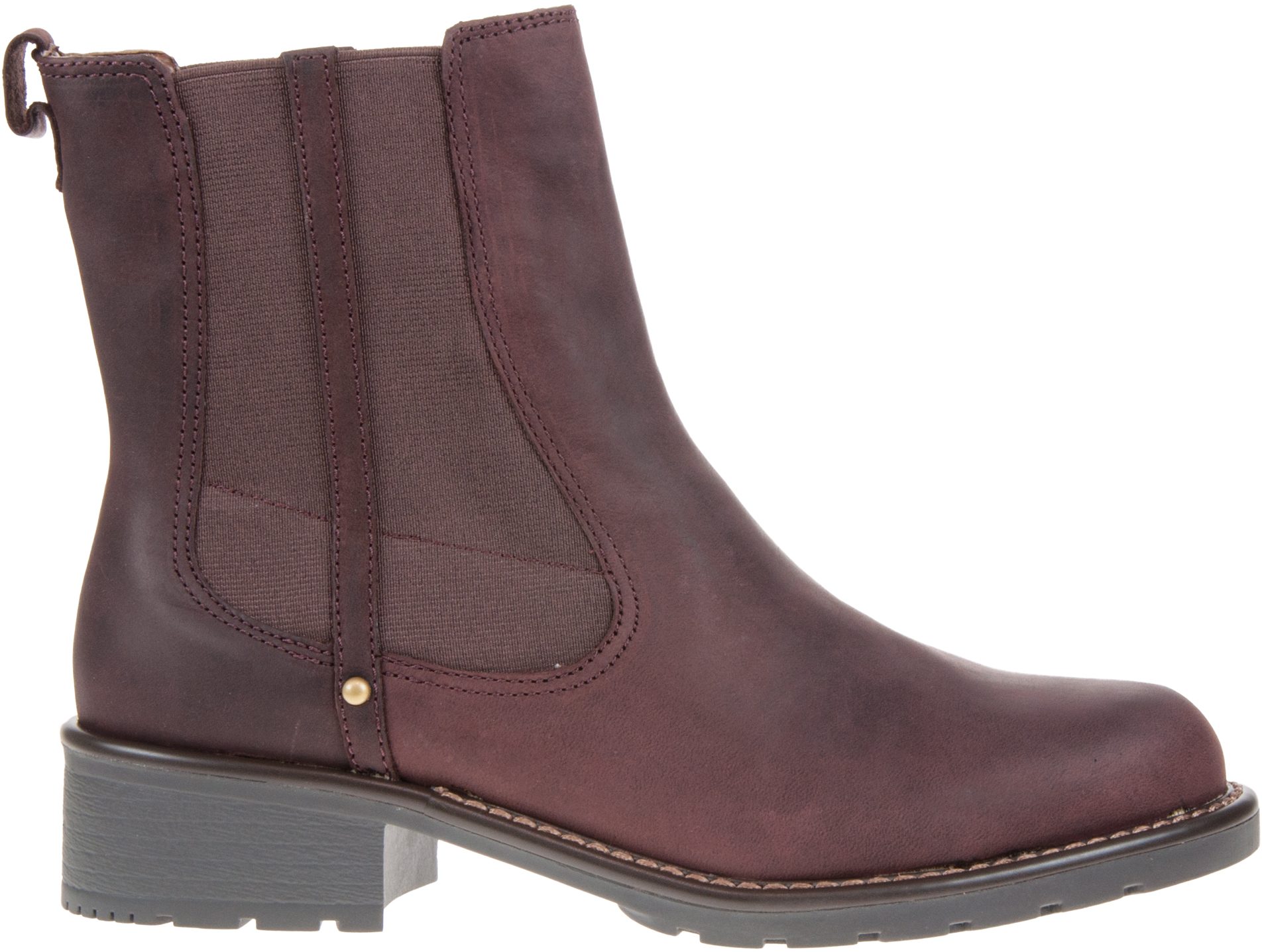 Clarks Orinoco Club Burgundy Leather 26102047 - Ankle Boots - Humphries ...