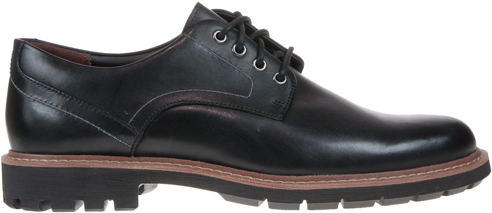 Clarks Batcombe Hall Black Leather 26127549 - Casual Shoes - Humphries ...