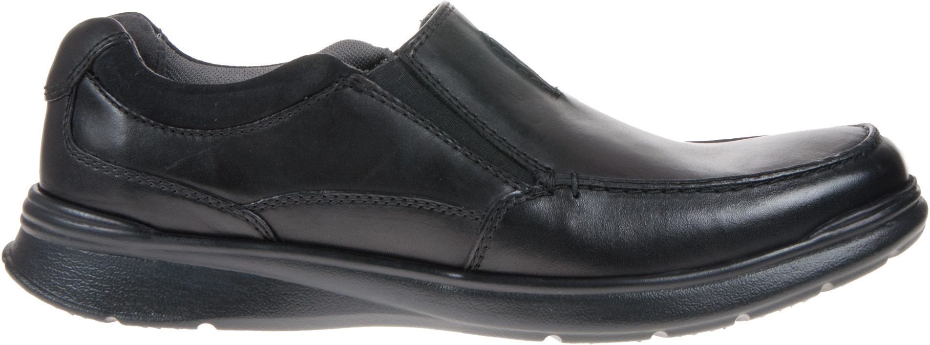 Clarks Cotrell Free Black Smooth Leather 26137386 - Casual Shoes ...