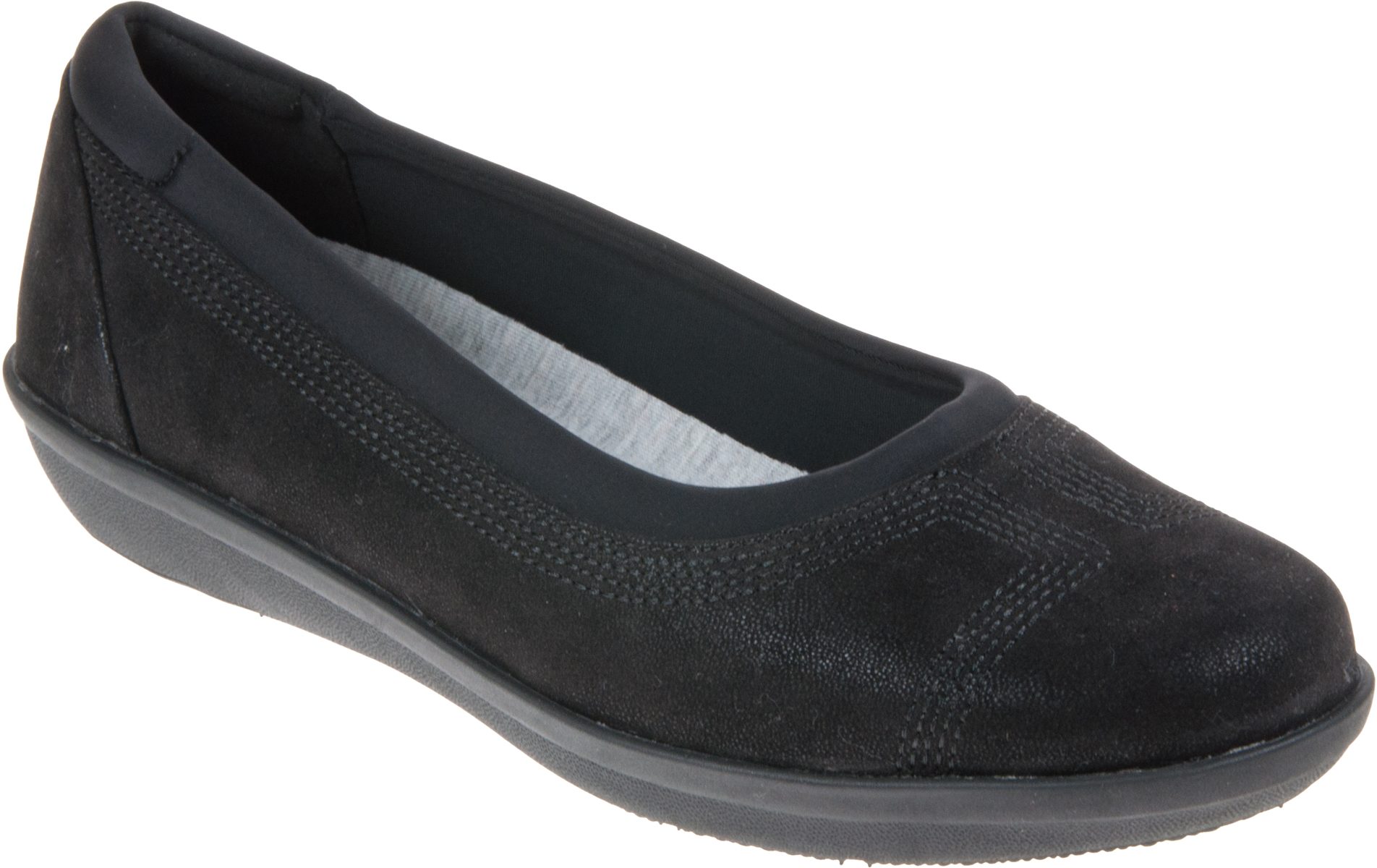 Clarks Ayla Low Black 26137787 - Everyday Shoes - Humphries Shoes