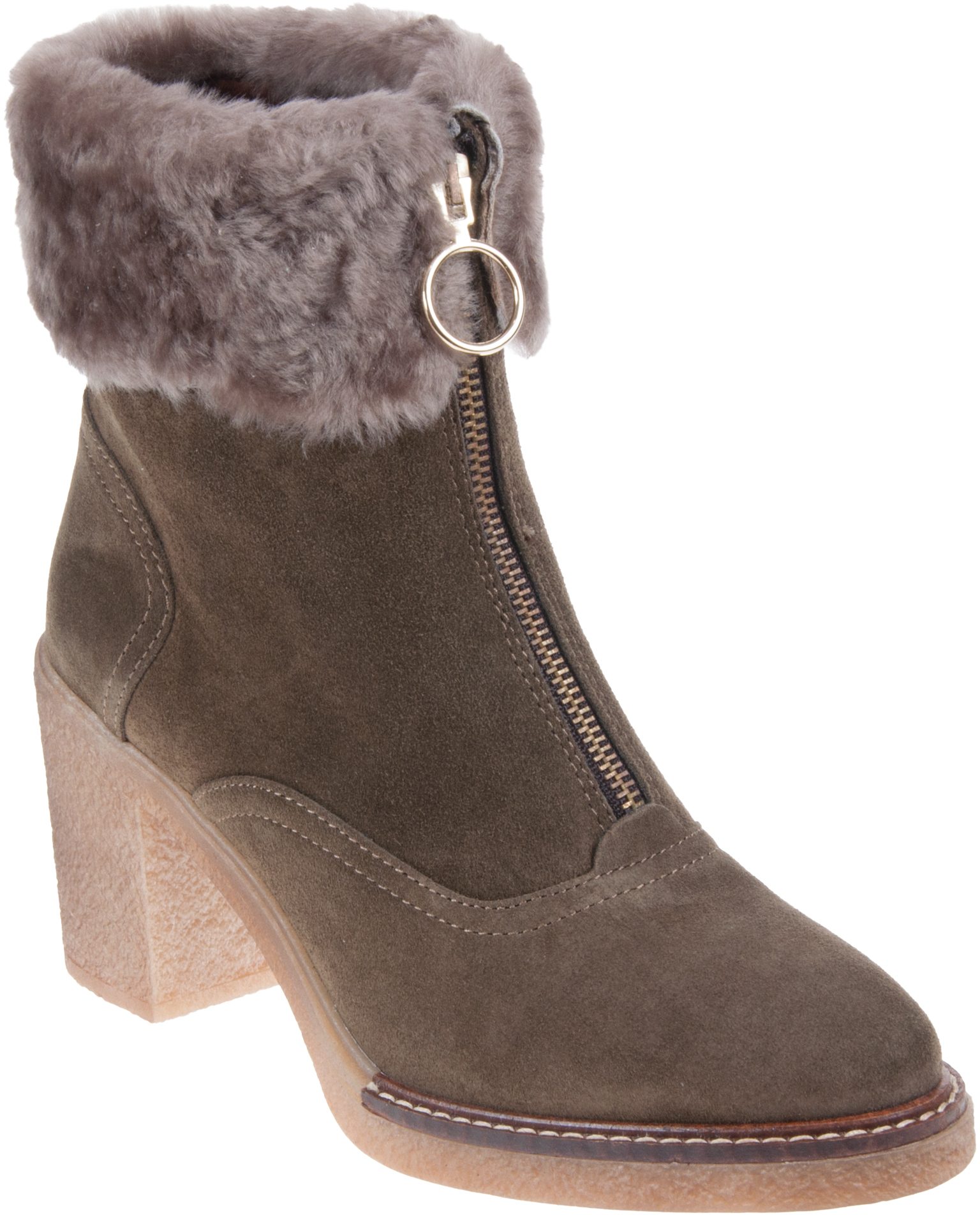 Alpe Crep 75 Forest 3675 11 50 Ankle Boots Humphries Shoes - Main Image