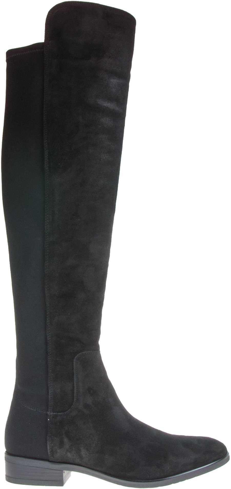 Clarks Caddy Belle Black Suede 26130241 - Over the Knee Boots ...