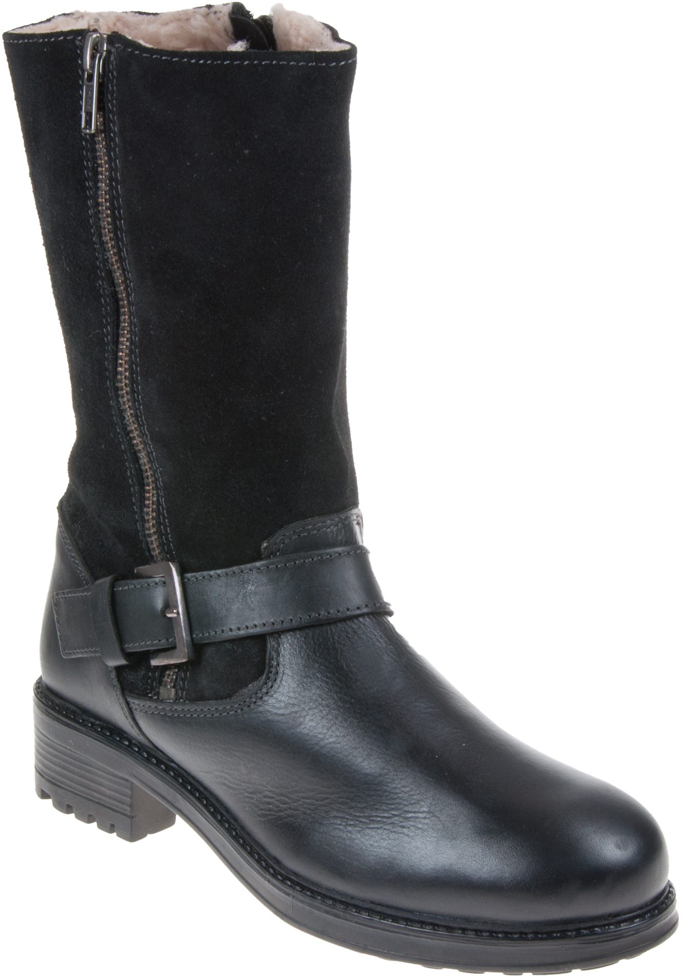 Adesso Jess Black 03512 - Calf Boots - Humphries Shoes
