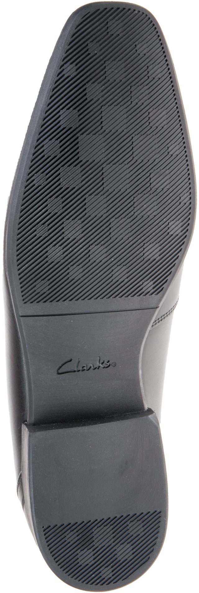 glement seam black leather