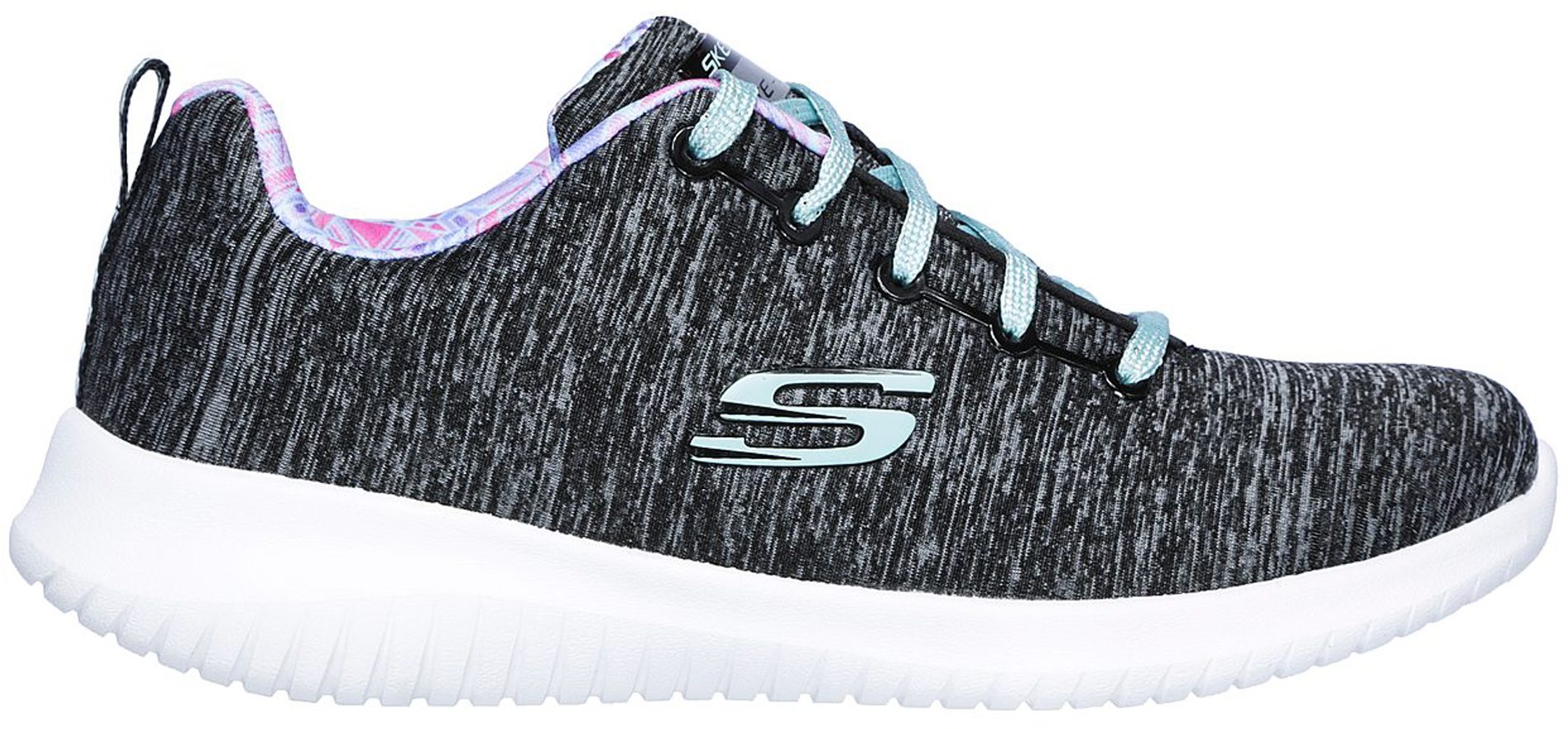 Skechers Ultra Flex First Choice Black Aqua 81552L BKAQ