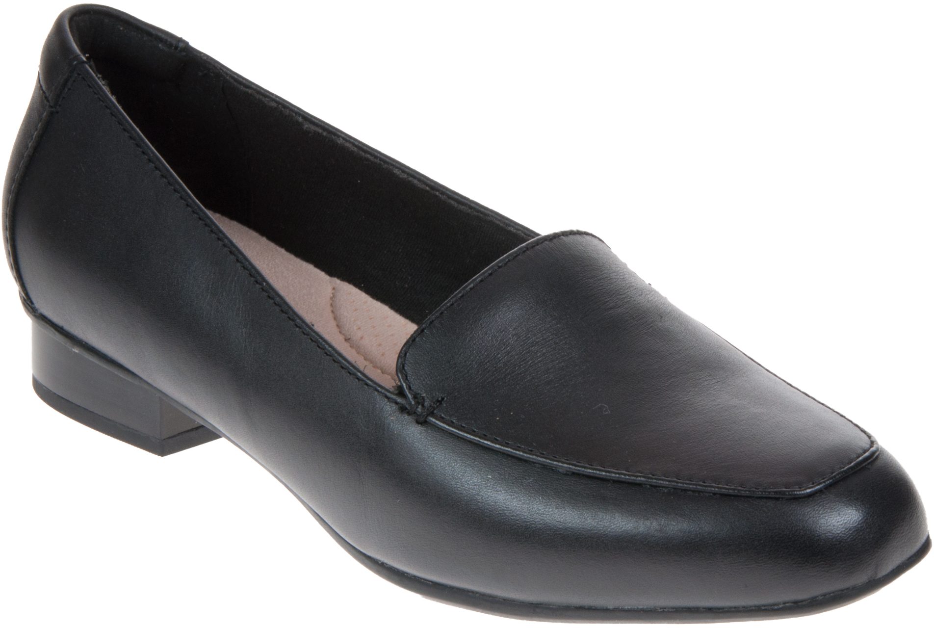 Clarks Juliet Lora Black Leather 26136577 - Everyday Shoes - Humphries ...