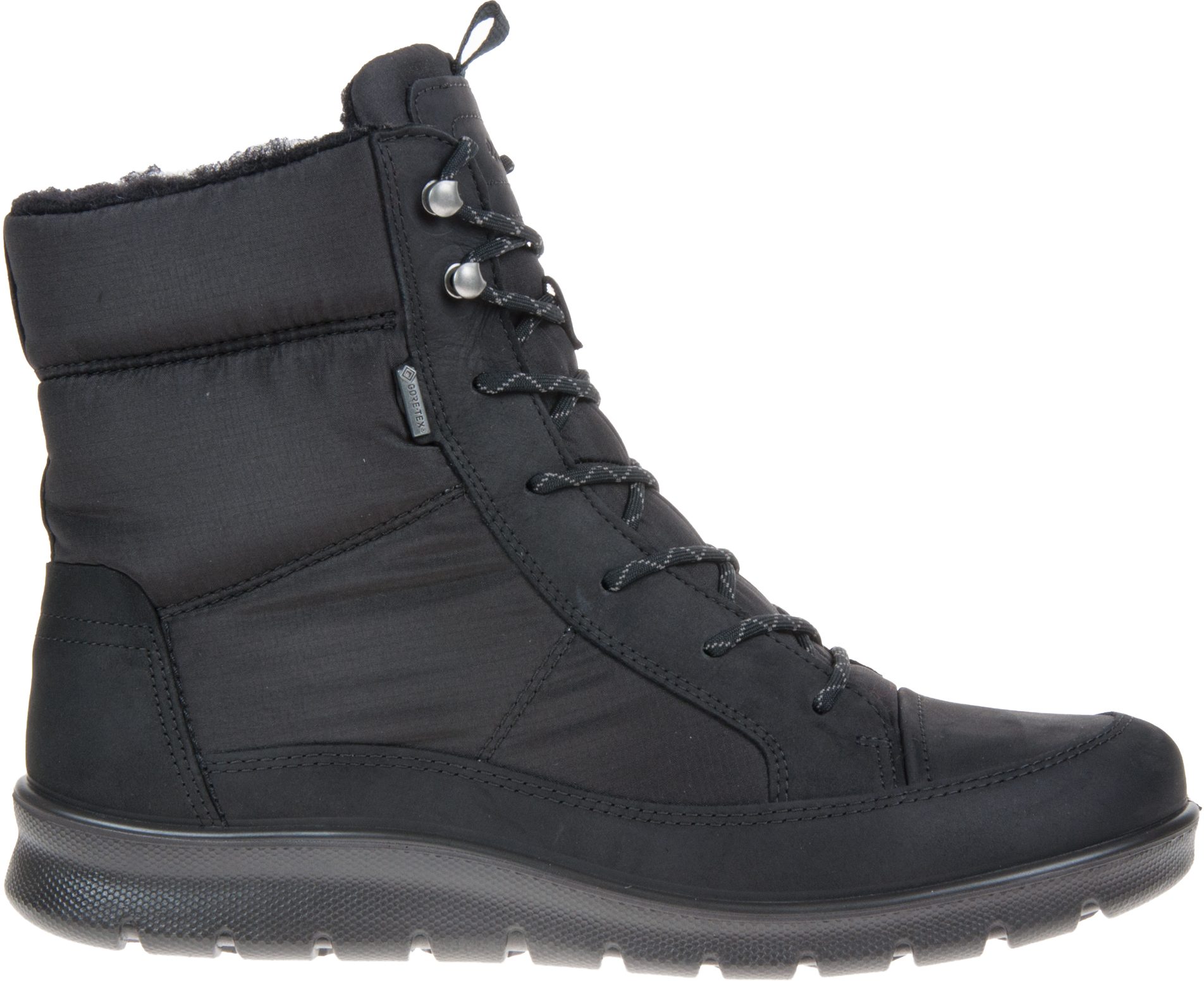 Ecco Babett Ankle Boot GoreTex Black Suede 215553 51052 Outdoor