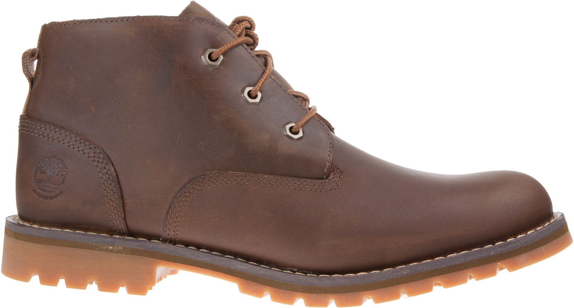 dark brown larchmont 5 eye chukka boots
