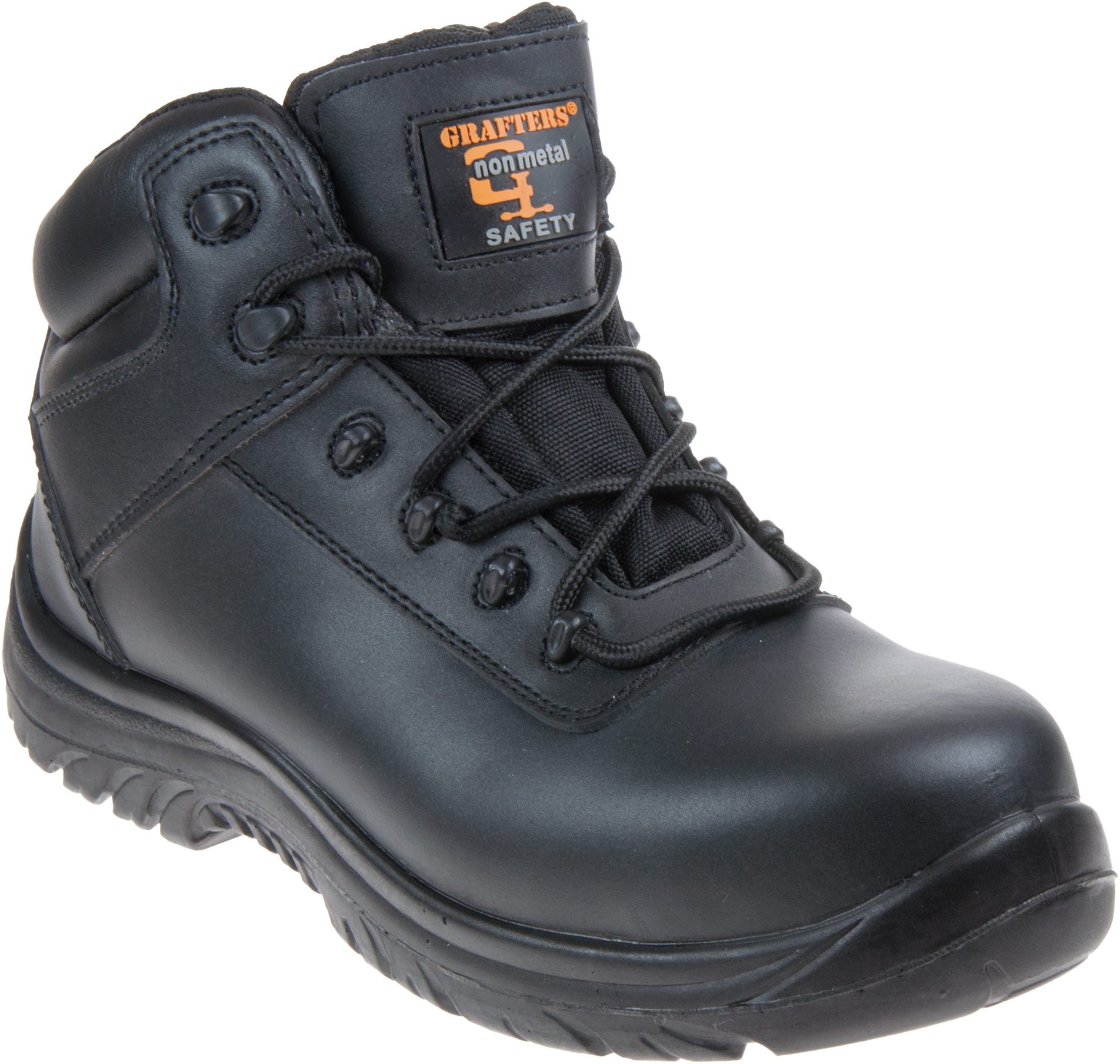 Grafters M466 Black M466A Casual Boots Humphries Shoes
