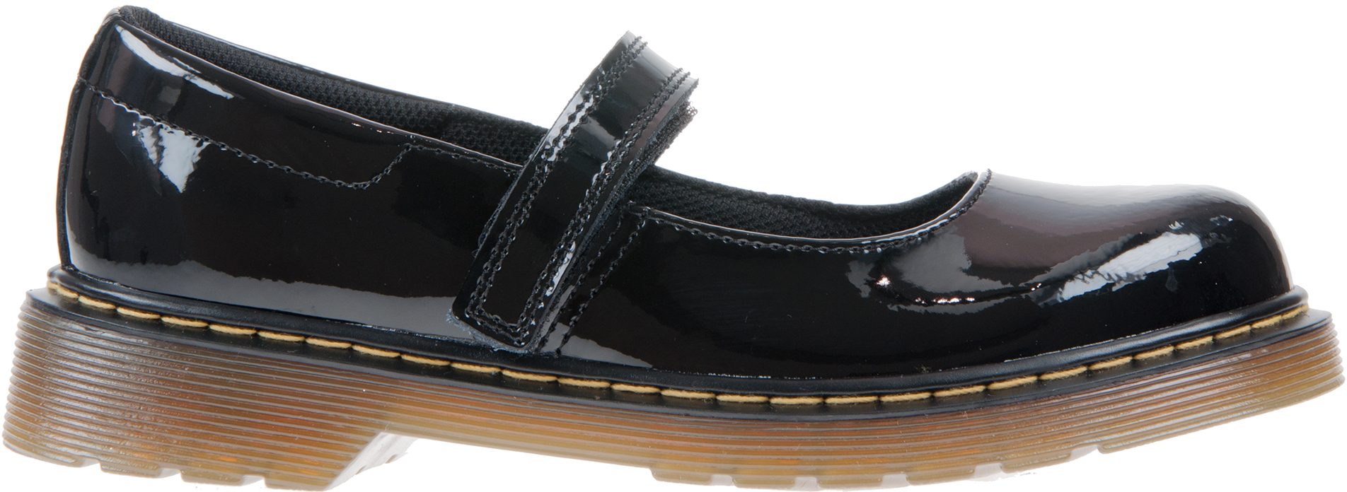 Dr. Martens Maccy Junior Black Patent Lamper 15655002 Girls School