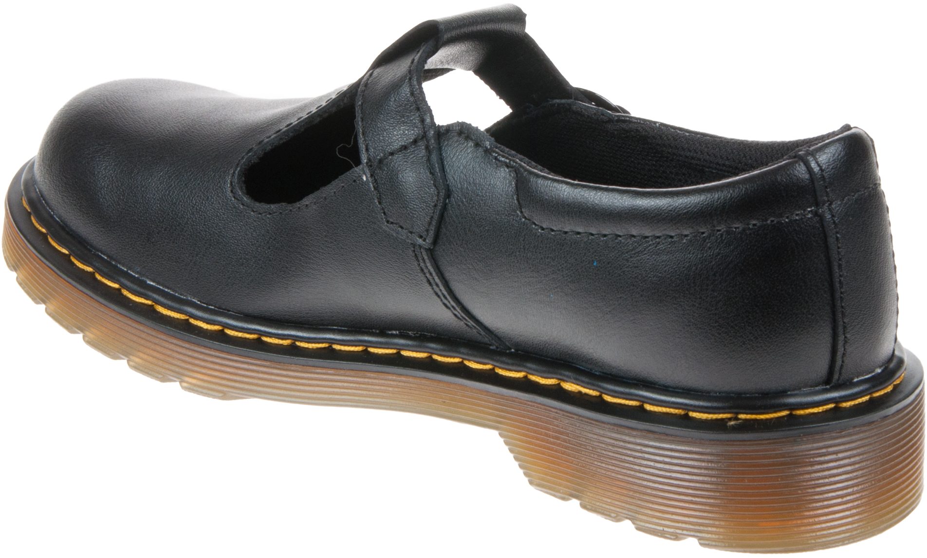 Dr. Martens Polley Youth Black T Lamper 24387001 Girls School Shoes