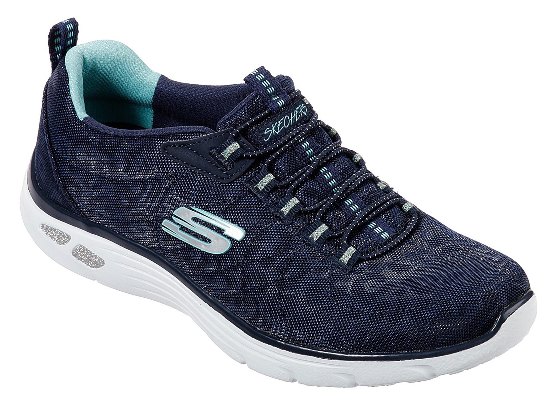 Skechers Relaxed Fit: Empire D'Lux - Spotted Navy 12825 NVY - Womens ...