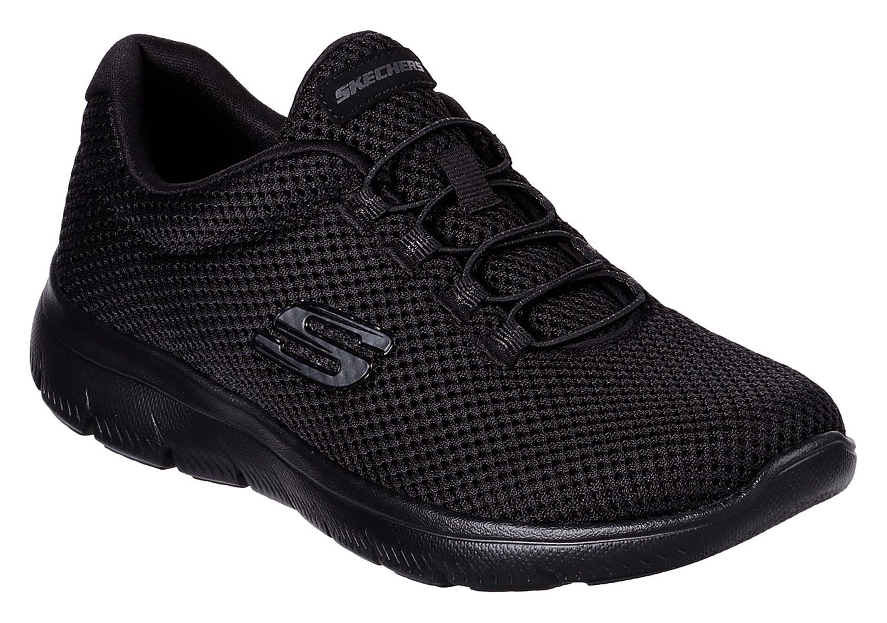 skechers summits bungee lace trainers