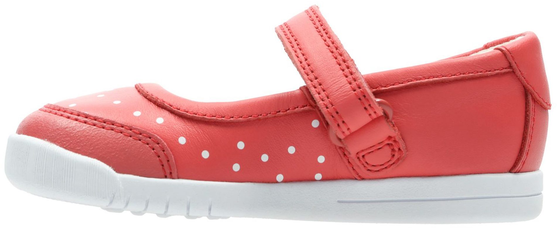 Chaussures Clarks Emery Halo T Bar - Occasion - Pointure 5.5 G - Corail Tacheté