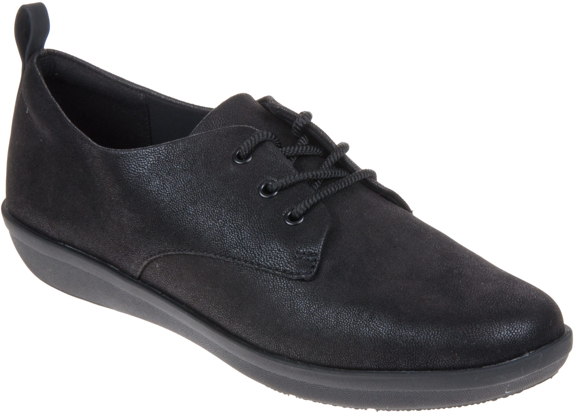 Clarks Ayla Reece Black Synthetic 