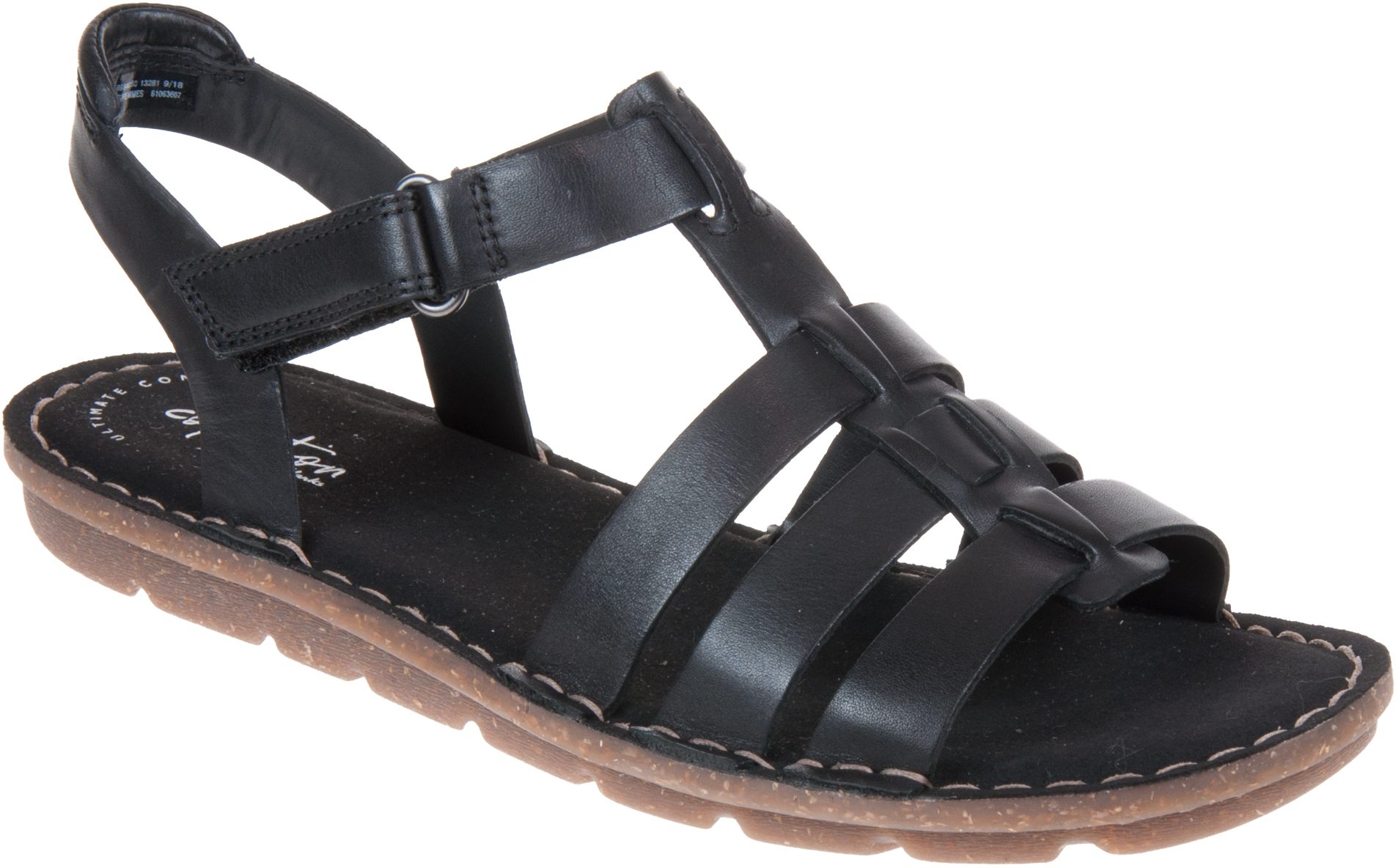 Clarks Blake Black 26139898 - Sandals - Humphries Shoes