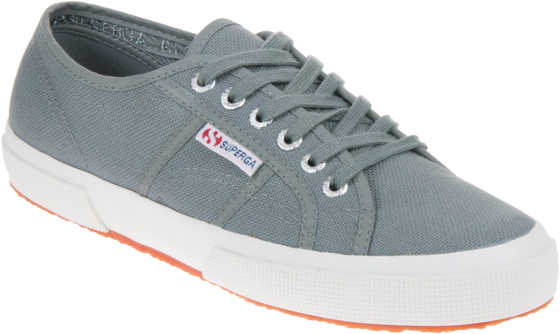 superga grey sage leather