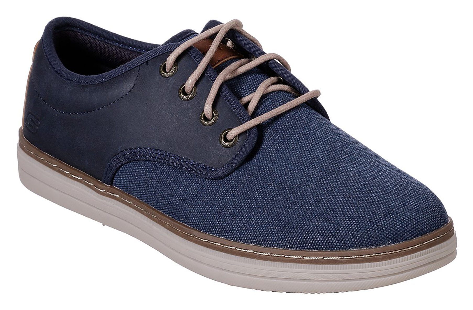 Skechers Heston Santano Navy 65878 NVY Casual Shoes Humphries Shoes