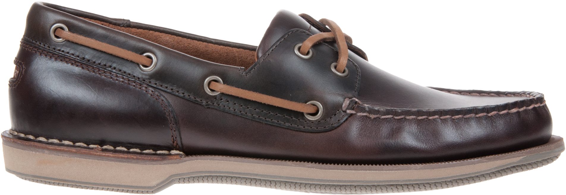 Rockport Perth Beeswax / Brown Leather CH1237 Boat Shoes Humphries