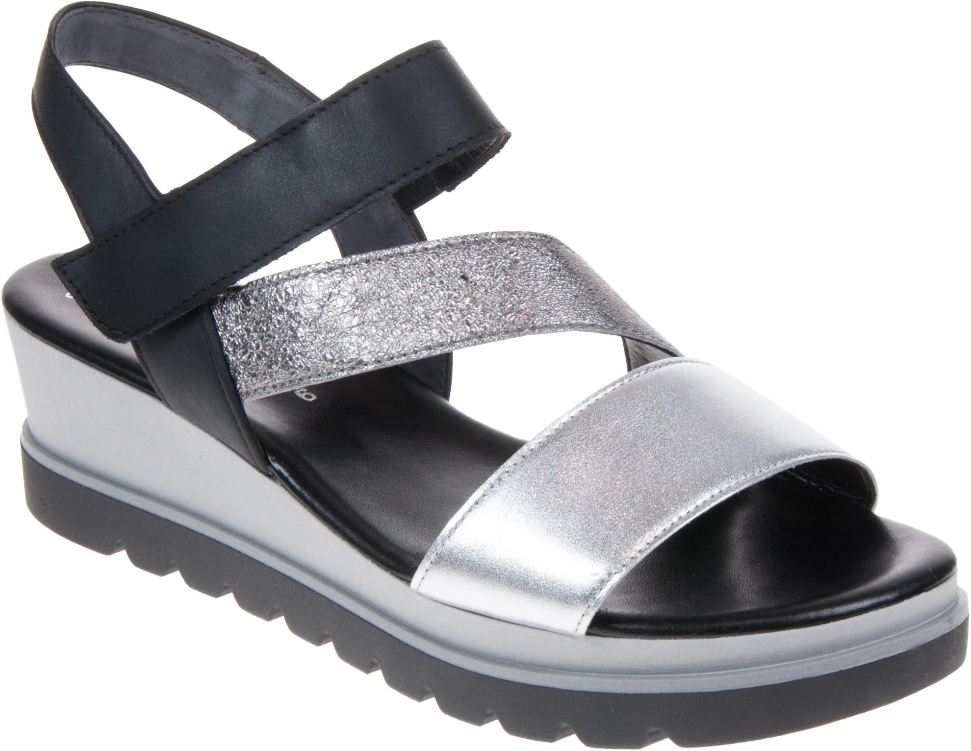 gabor silver sandals