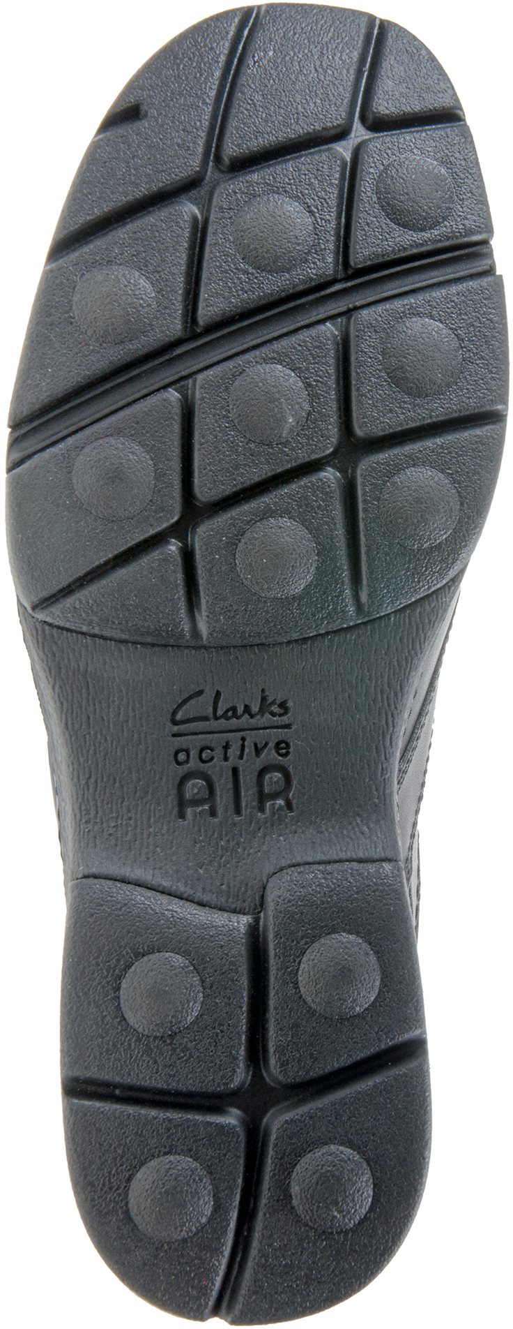 clarks star stride black leather