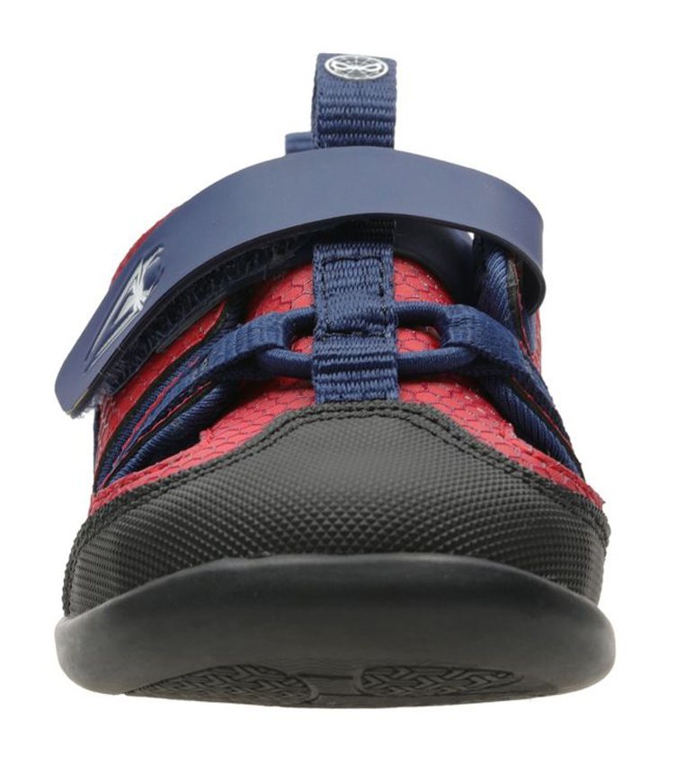 Baskets Clarks Marvel Spiderman Play Web - Rouge Taille 12F Garçon Neuves En Boîte