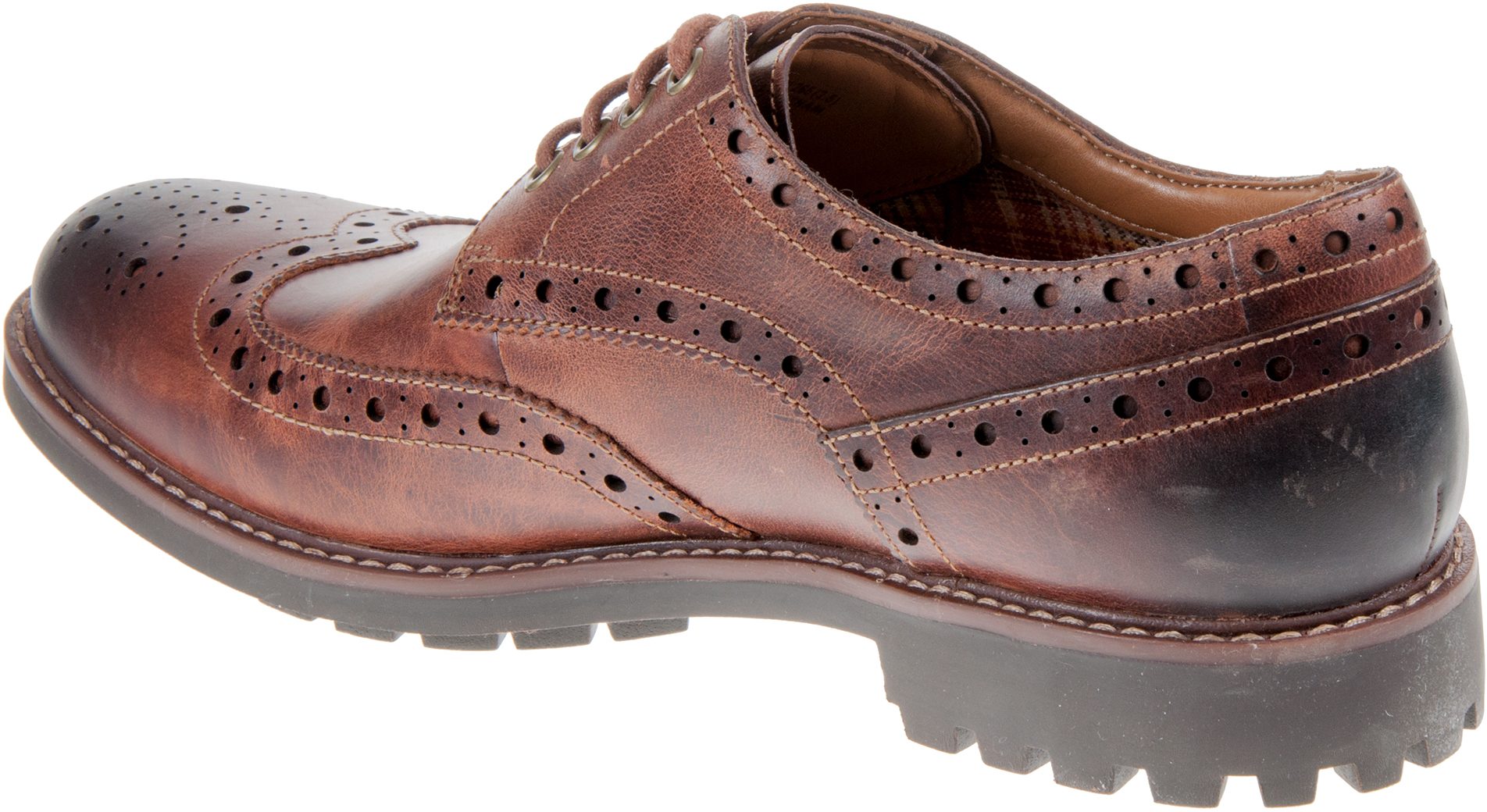clarks montacute wing dark tan