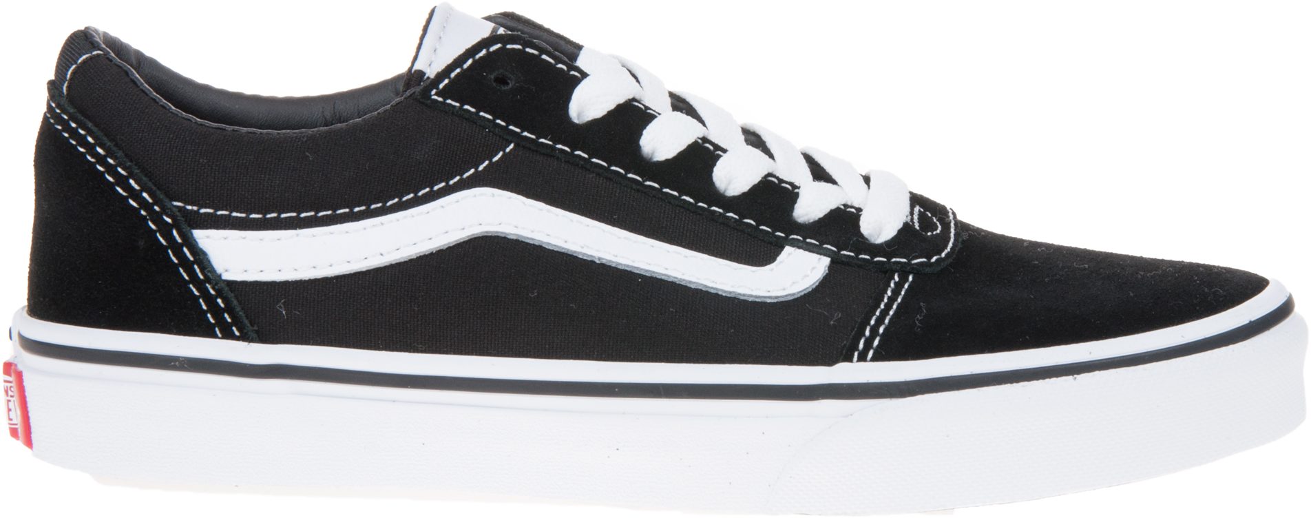 Vans Kids Ward Black / White VN0A38J9IJU1 - Boys Canvas Styles ...