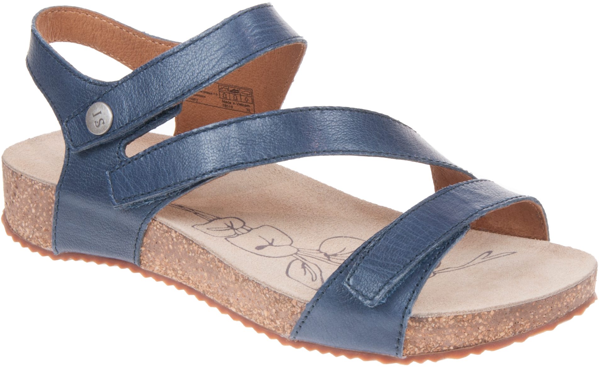 Josef Seibel Tonga 25 Jeans 78519 128 540 - Full Sandals - Humphries Shoes