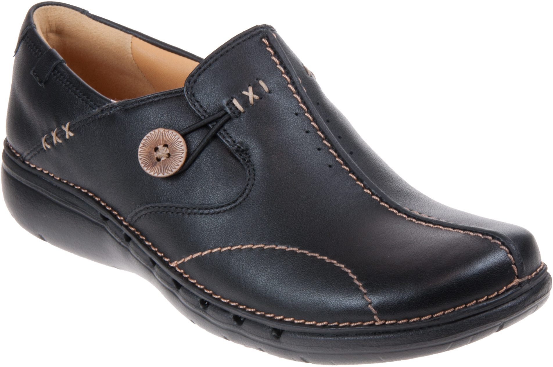 clarks unlooped shoes