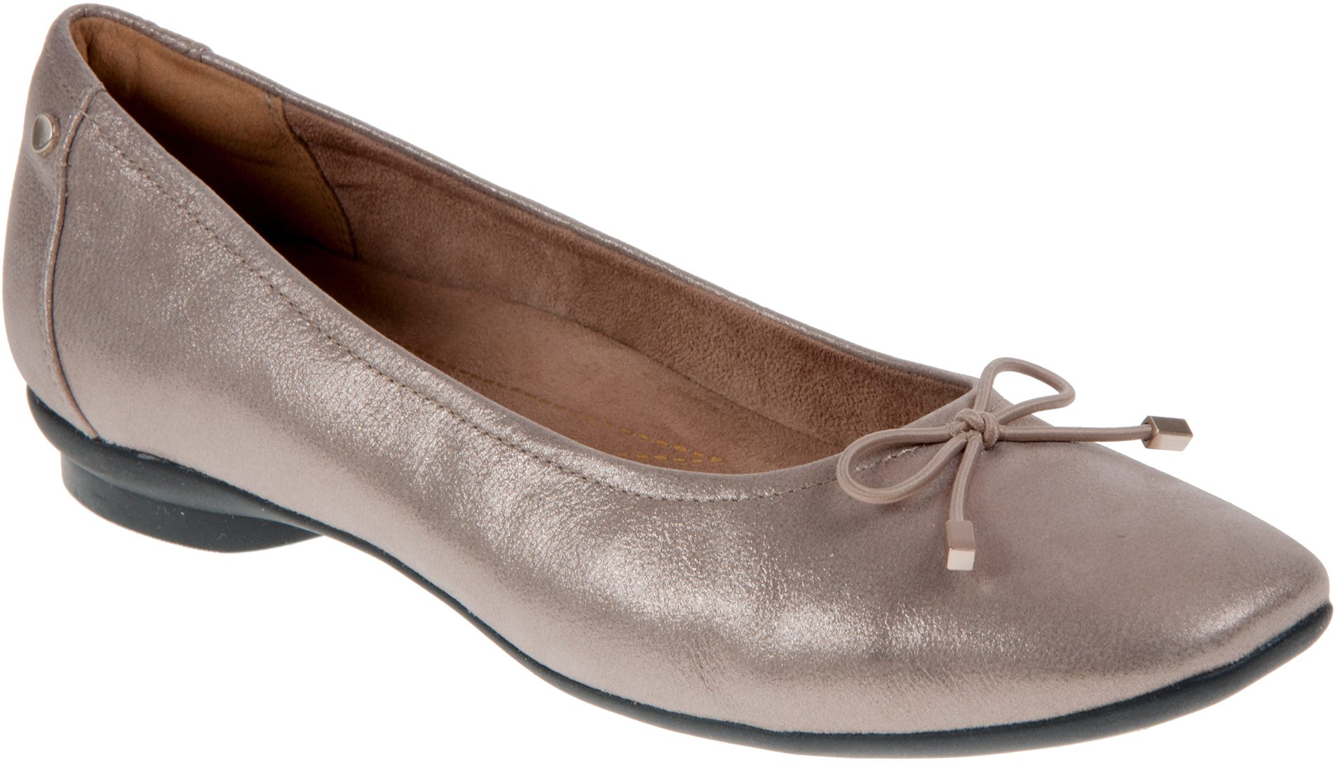 Clarks Candra Light Champagne 26120219 Ballerina Shoes