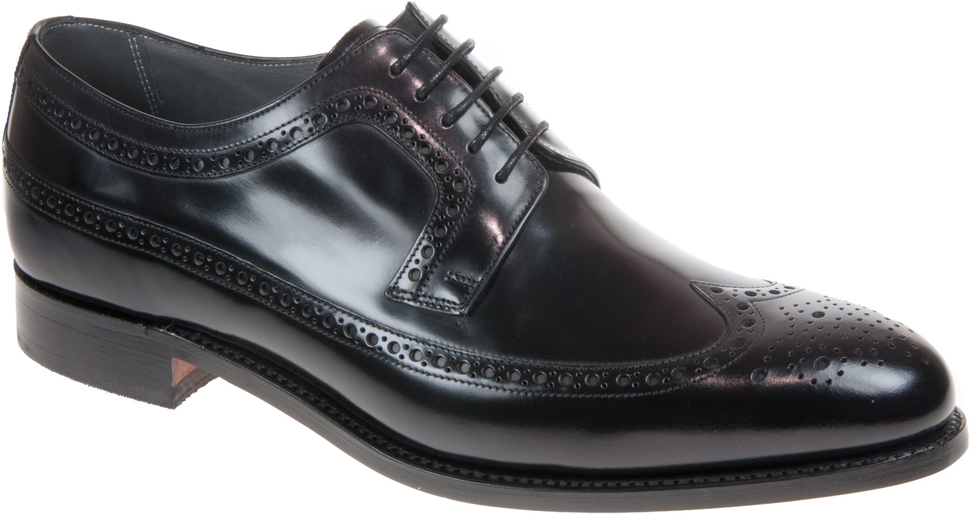 Barker Woodbridge Black Polish 394817 Formal Shoes