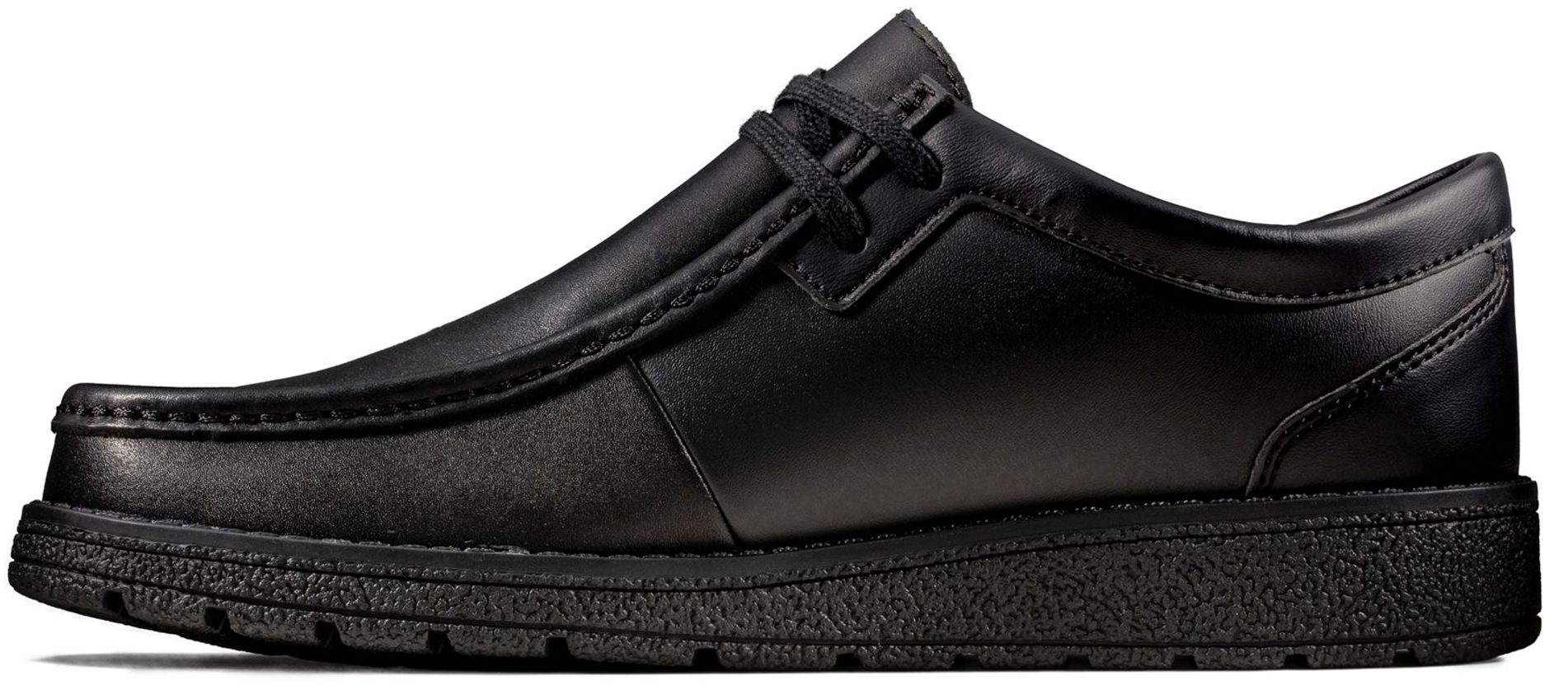 mendip craft youth black leather