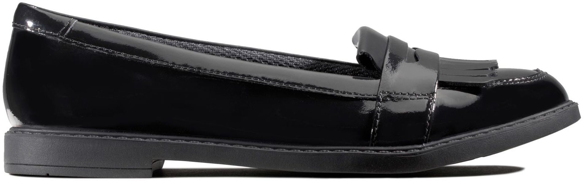 Clarks girls sales loafers