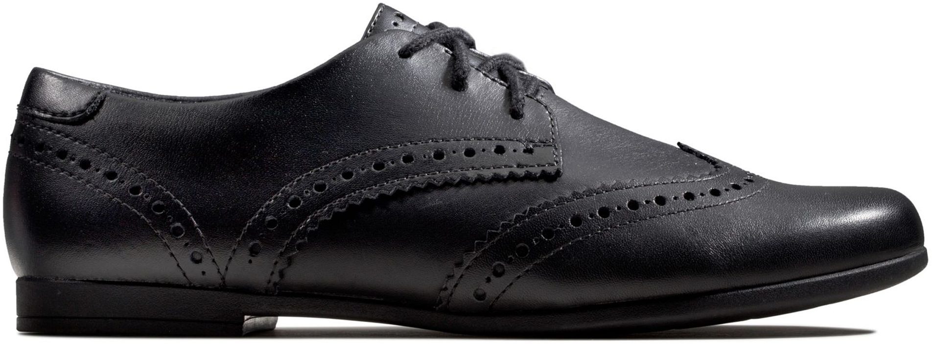 Shoe Laces Damen Lauryl Lace Schwarzes Leder Derby Schnürschuhe Adidas Mädchen Schuhe