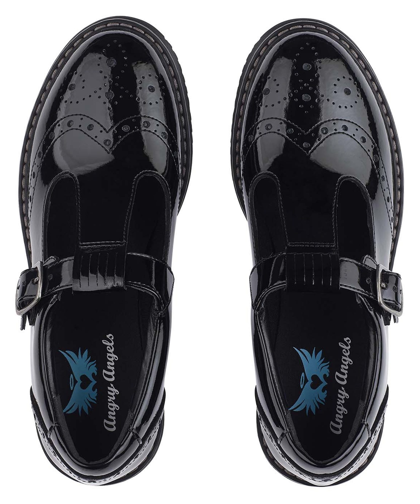 StartRite Imagine Black Patent 3510_3 Girls School Shoes Humphries