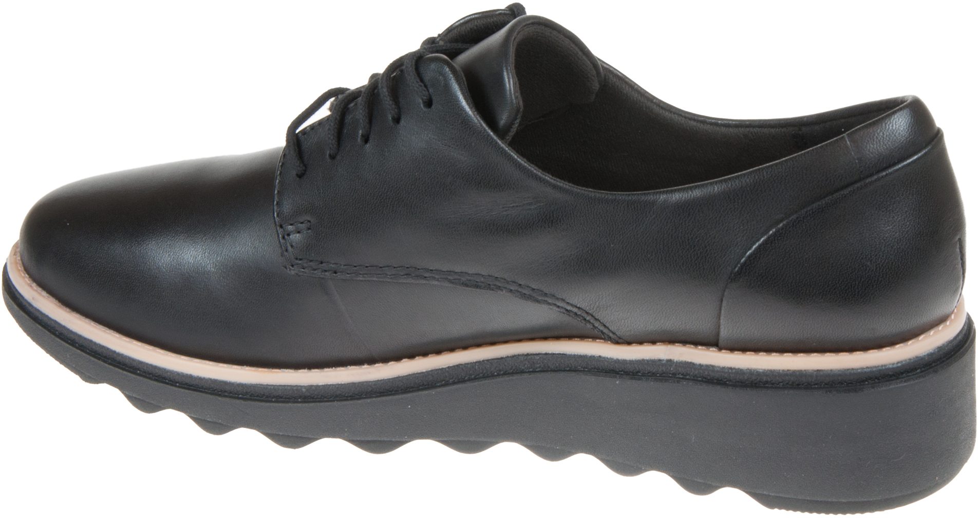 Clarks Sharon Noel Black Leather 26139075 - Everyday Shoes - Humphries ...