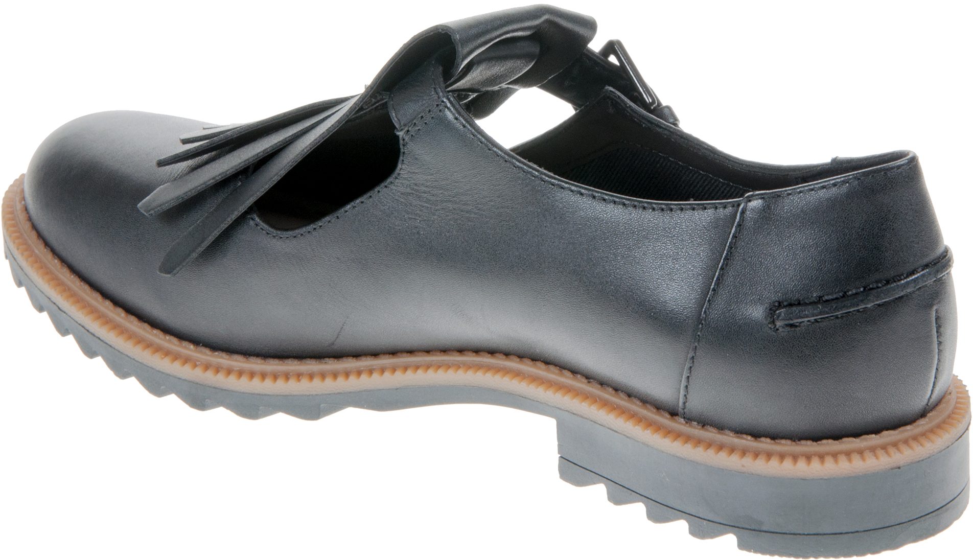 clarks griffin mia black leather