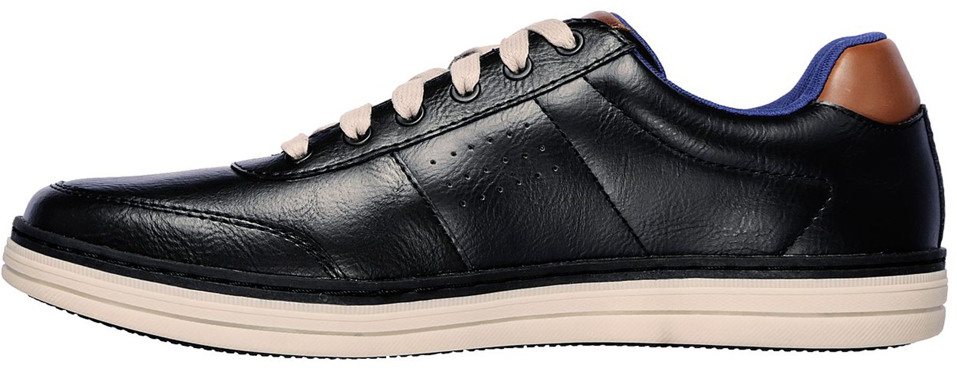 Skechers Heston - Avano Black 65876 BLK - Trainers - Humphries Shoes