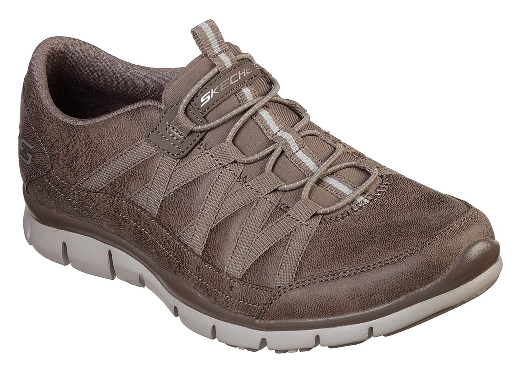 Skechers Gratis Fine Taste Dark Taupe 23356 DKTP Womens