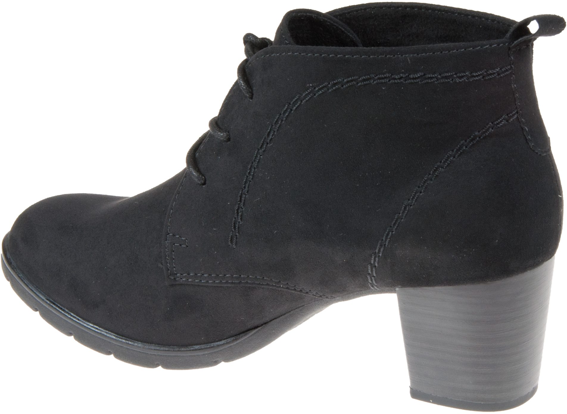 MARCO TOZZI dames 2-25107-41 Lace Boot Heel, Black Comb, 38 EU