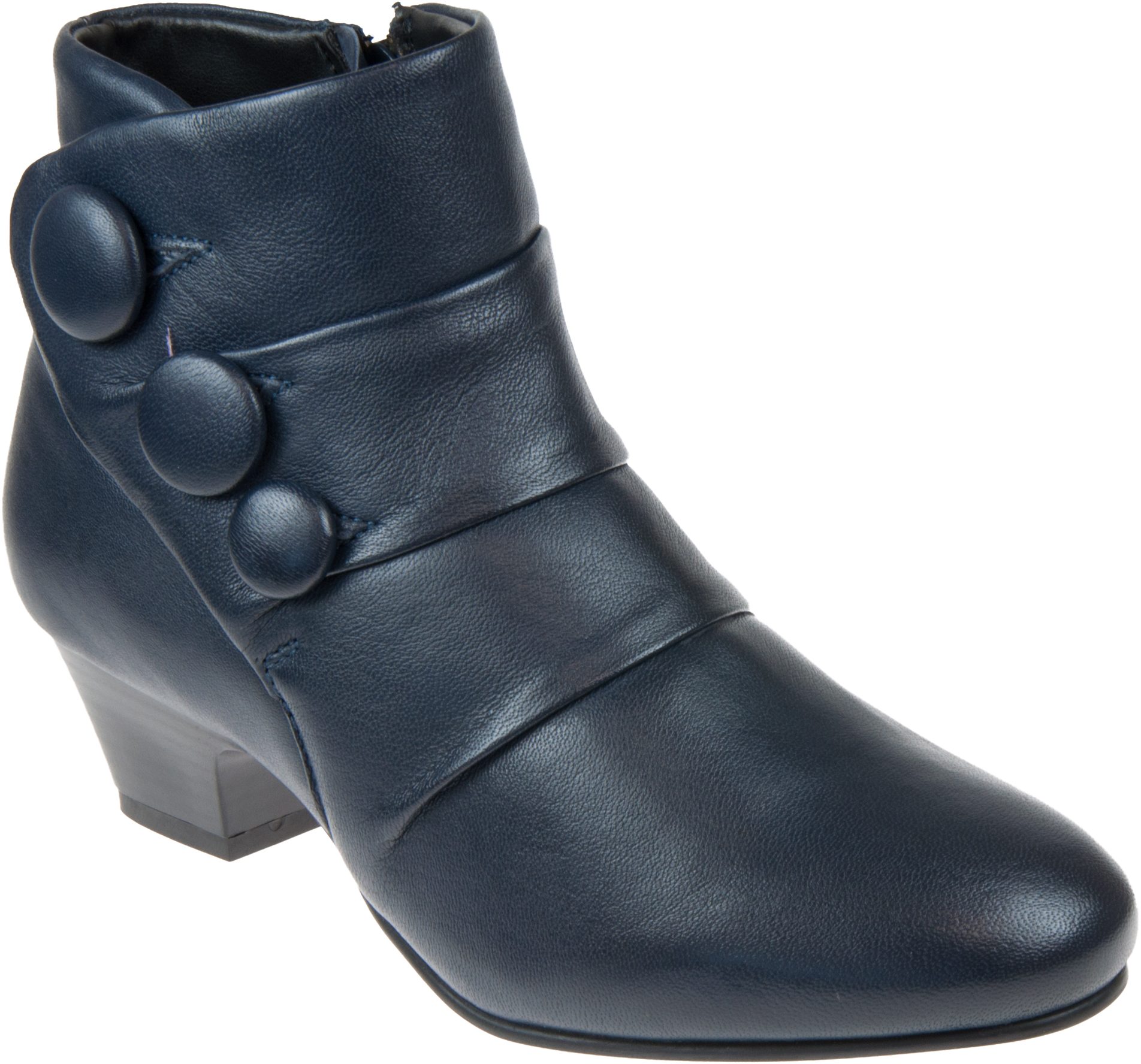 lotus stride button ankle boots