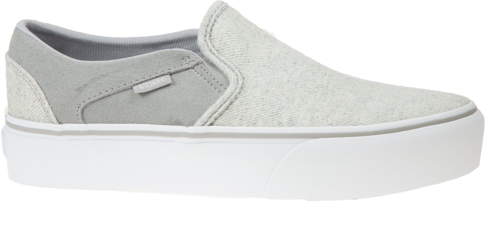 Vans Womens Asher Platform Drizzle / White VN0A3WMMXO11 Everyday