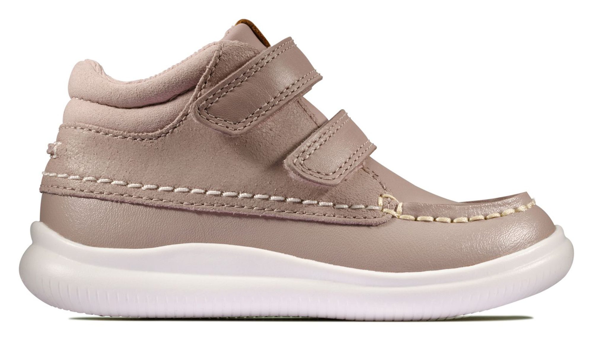 Clarks Crest Tuktu Toddler Pink Combi Leather 26146977 Girls