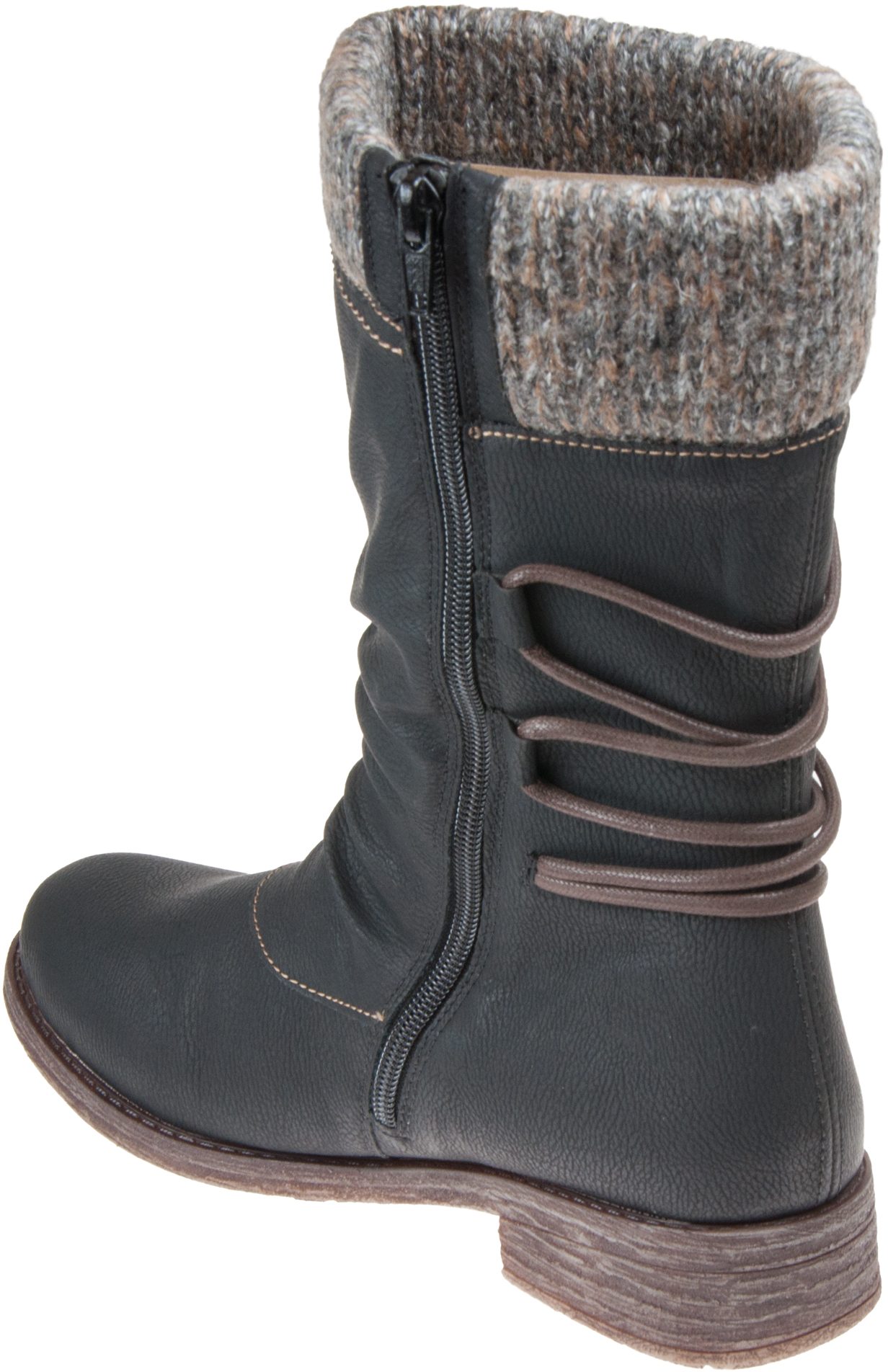 remonte calf high winter boots